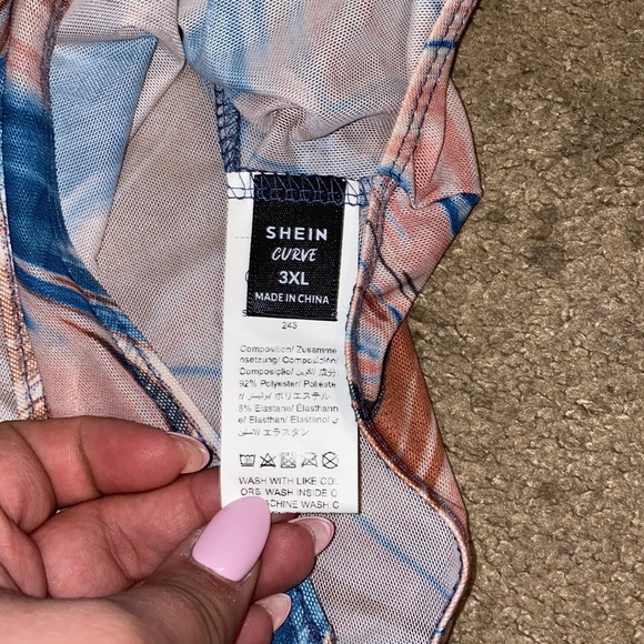 *NEW* Sheer Bodysuit Plus Size - Picture 2 of 4